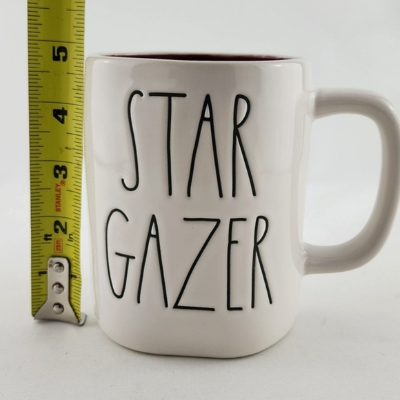 Rae Dunn Double Sided STAR GAZER Artisan White Coffee Mug Large  Letters - Picture 9 of 9